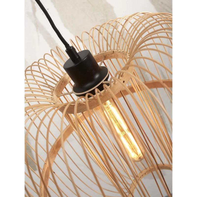 Lampe De Sol En Bambou