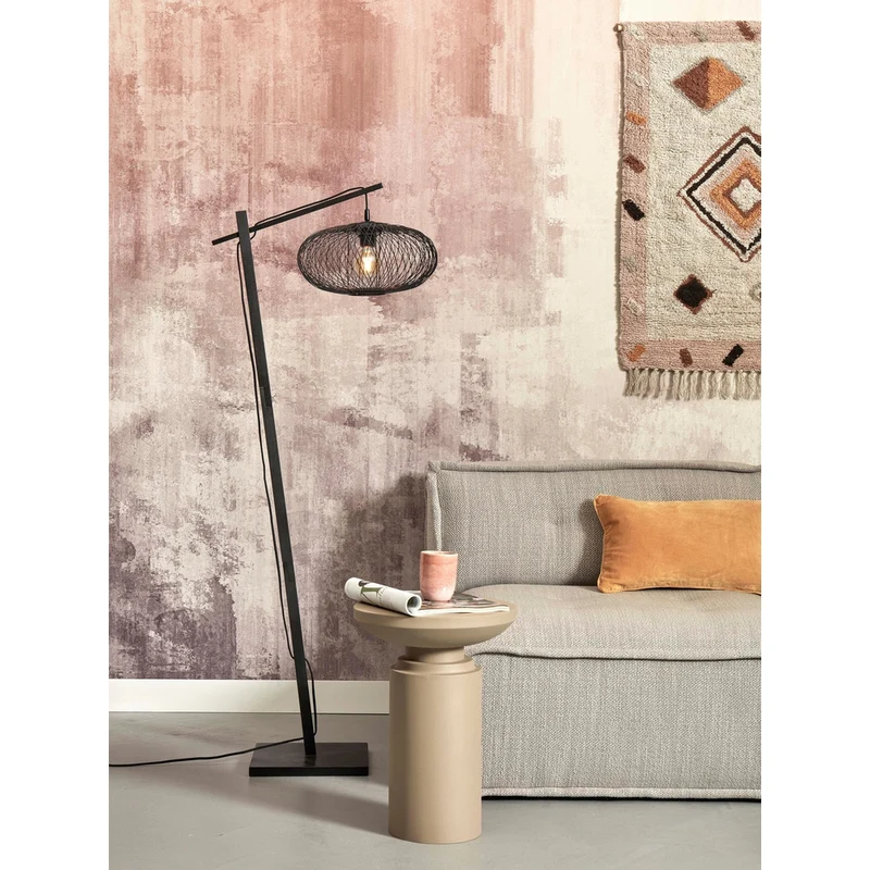 Lampe Sur Pied Noir Design