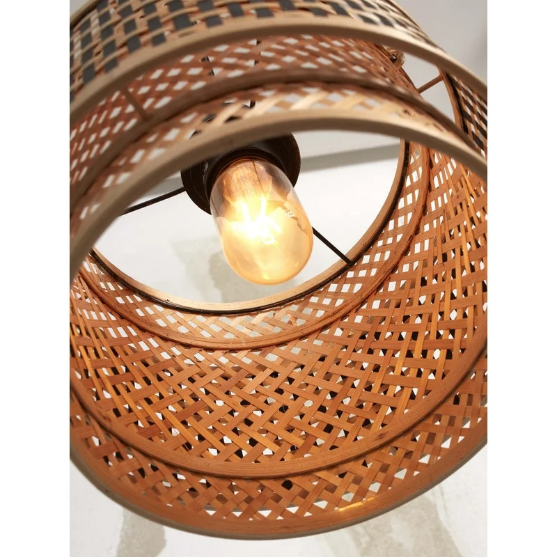 Luminaire Suspension Rotin Bambou Osier