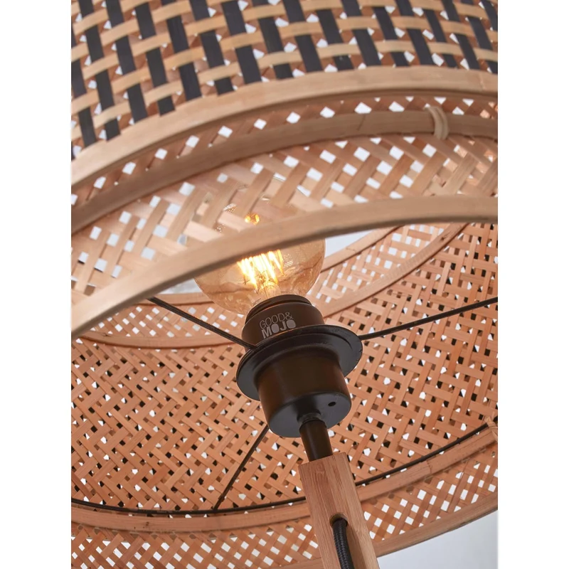 Lampe Sur Pied Bambou