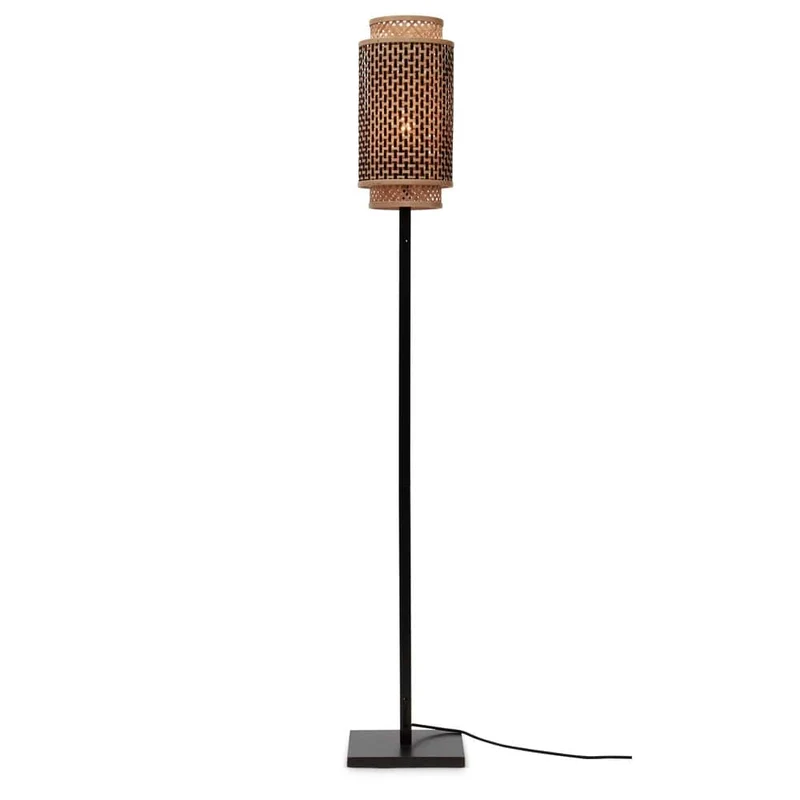 Lampe Sur Pied En Bambou