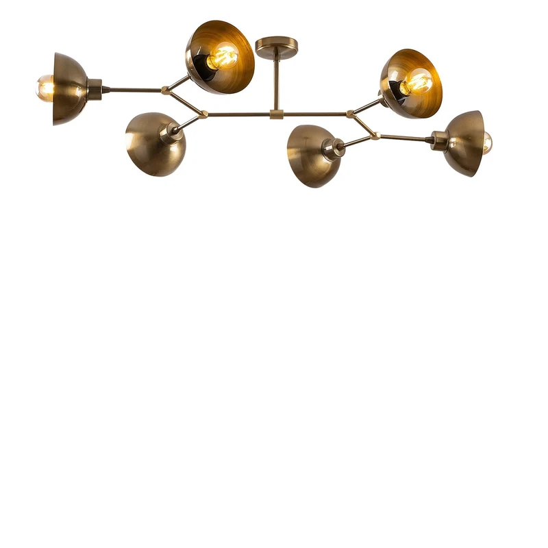 Plafonnier Design Cuivre