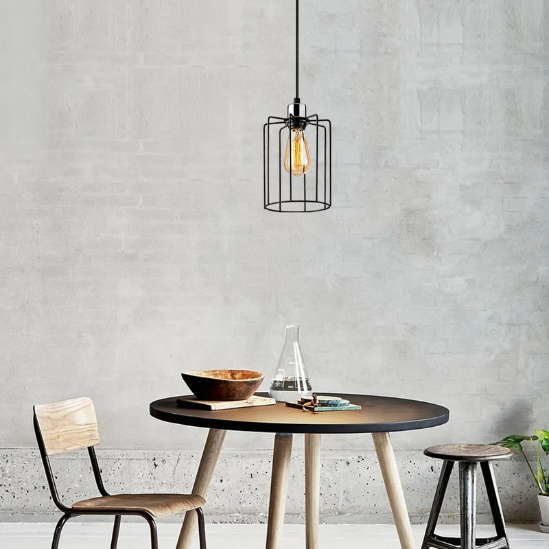 Suspension Industrielle Noire