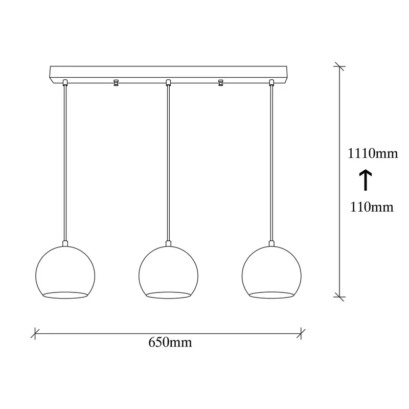 Suspension Luminaire Grand Diamètre