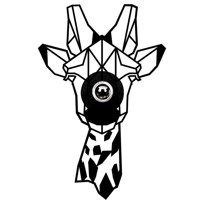 Applique Murale Girafe