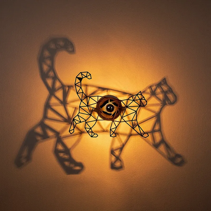 Applique Murale Chat