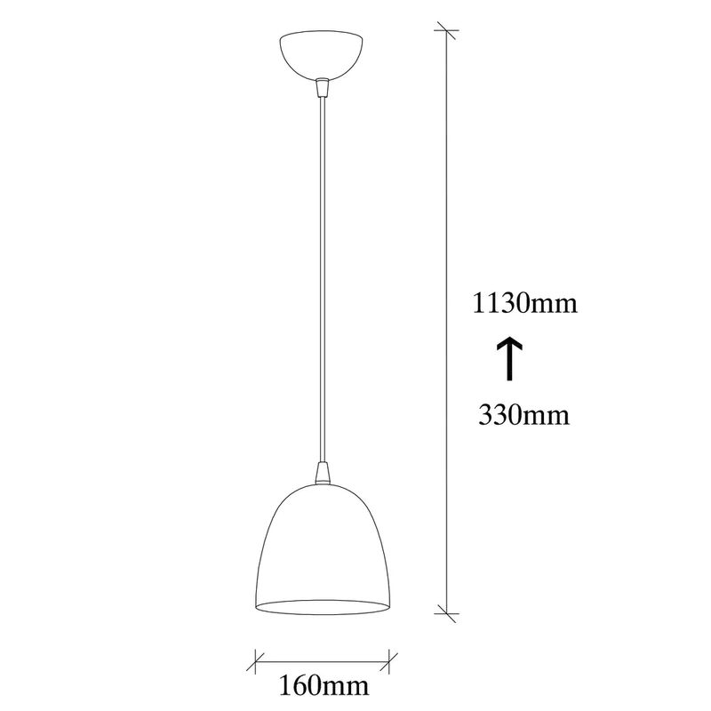 Suspension Vintage Scandinave