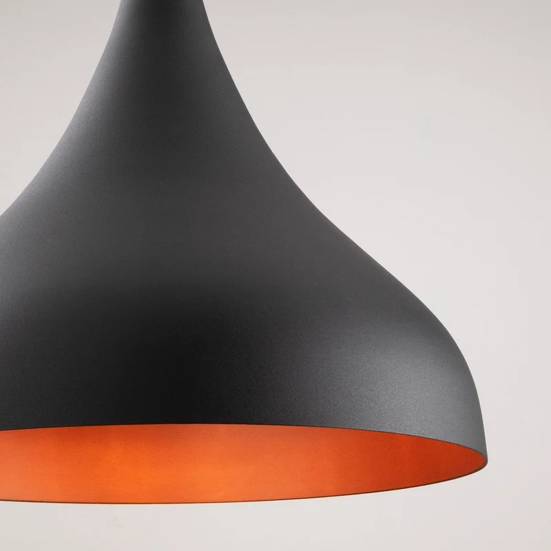 Luminaire Cuisine Noir