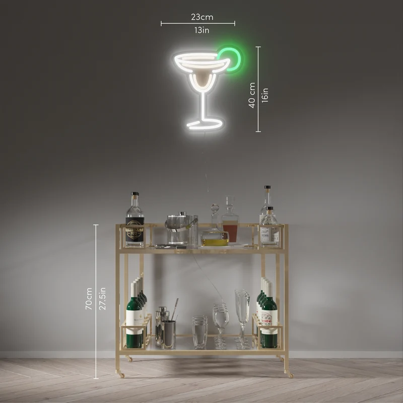 Margarita - signe en néon LED