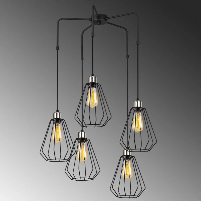 Luminaires Suspension Industriel Metal