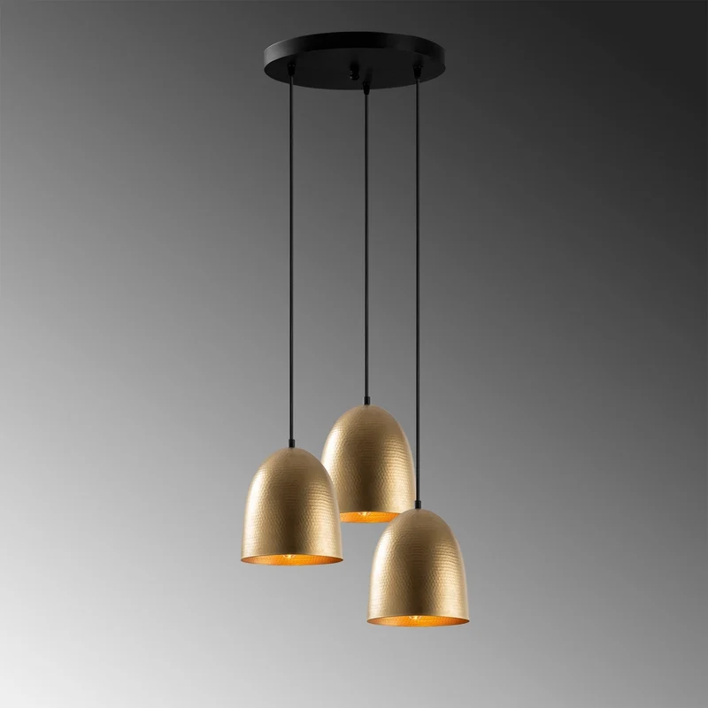 Suspension Luminaire Trois Lampes