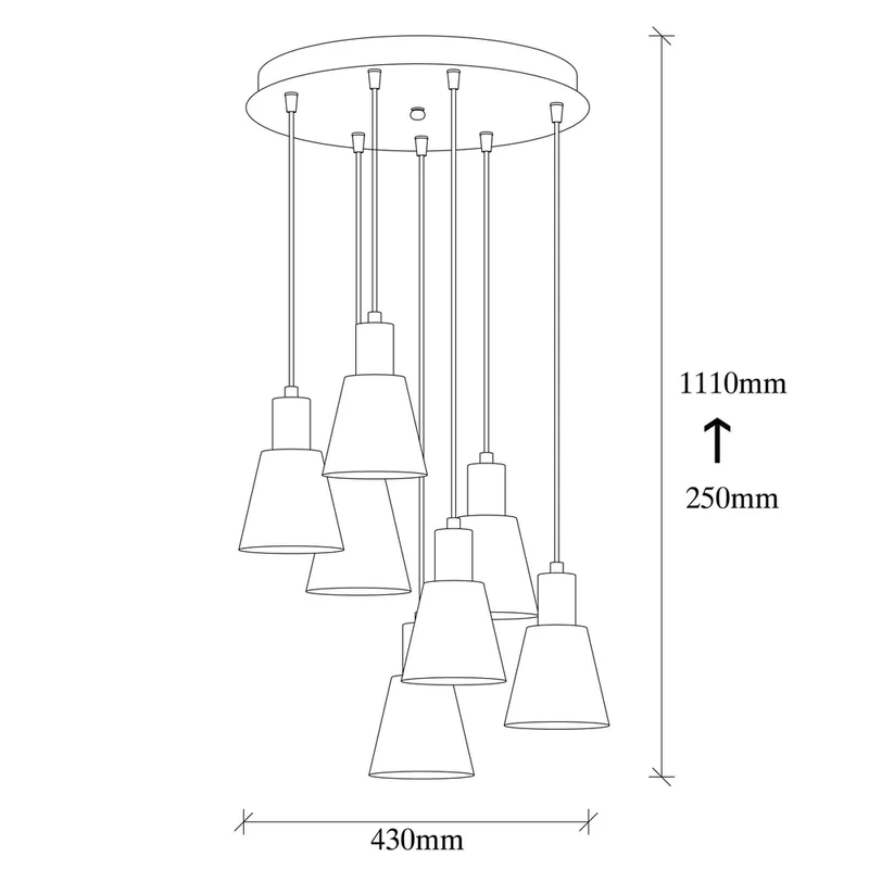 Suspension Lumiere