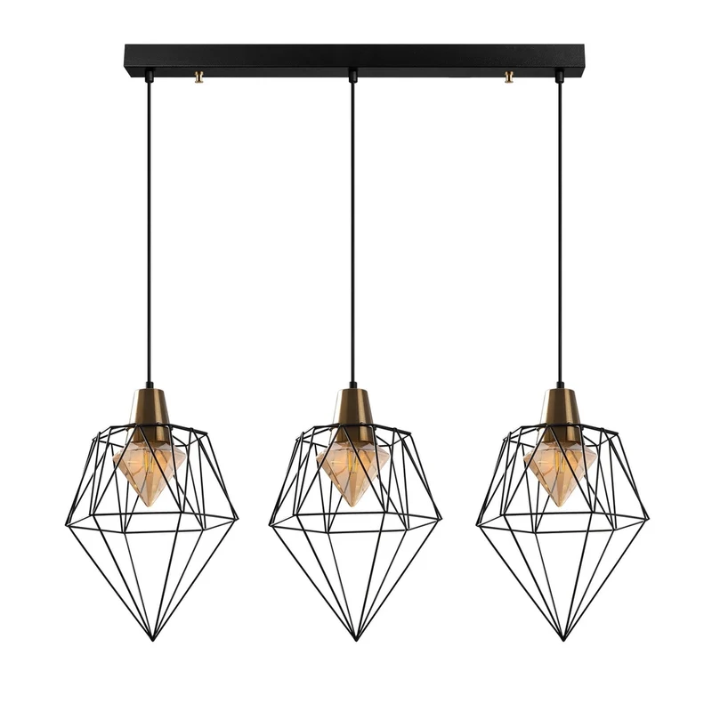 Suspension Luminaire Type Industriel