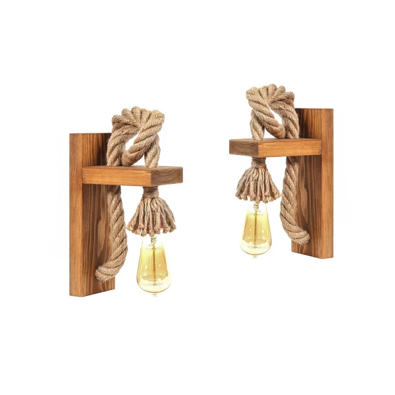Applique Murale Rustique Bois