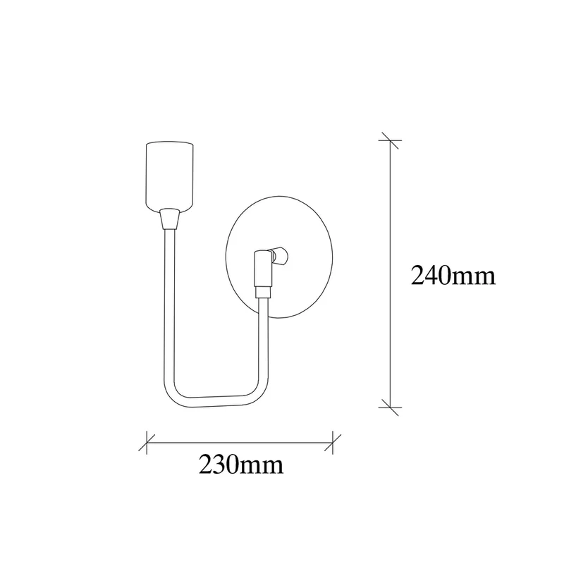 Applique Noir Laiton