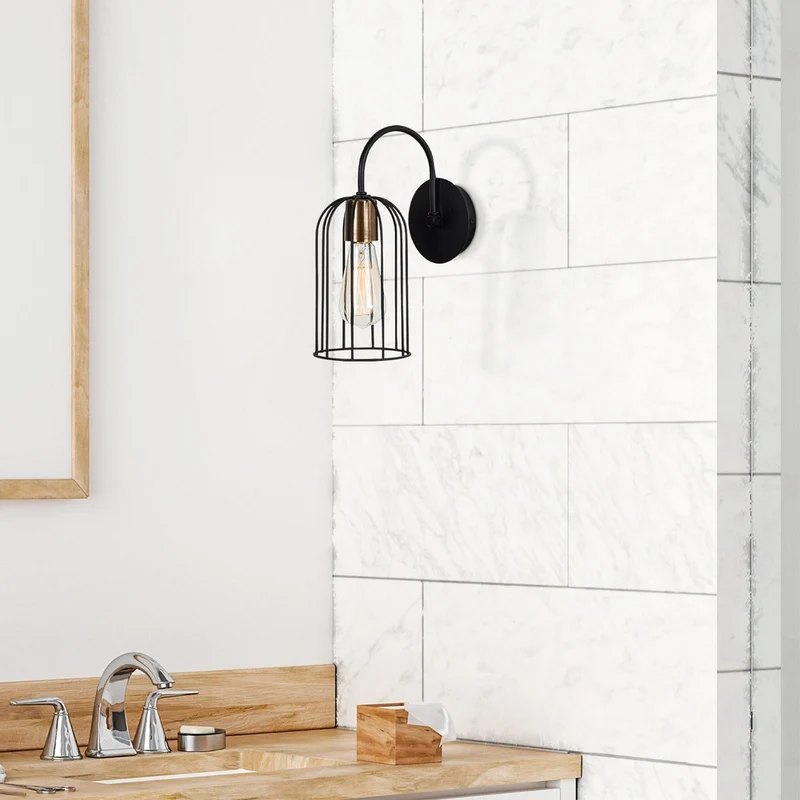 Applique Salle De Bain Noir