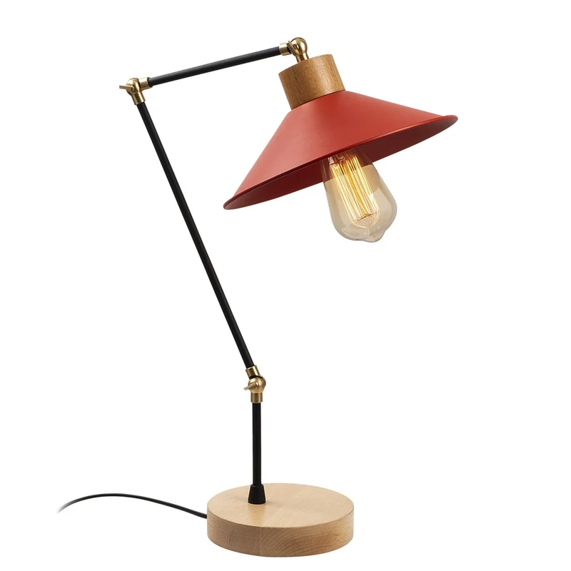 Lampe De Bureau Rouge Design