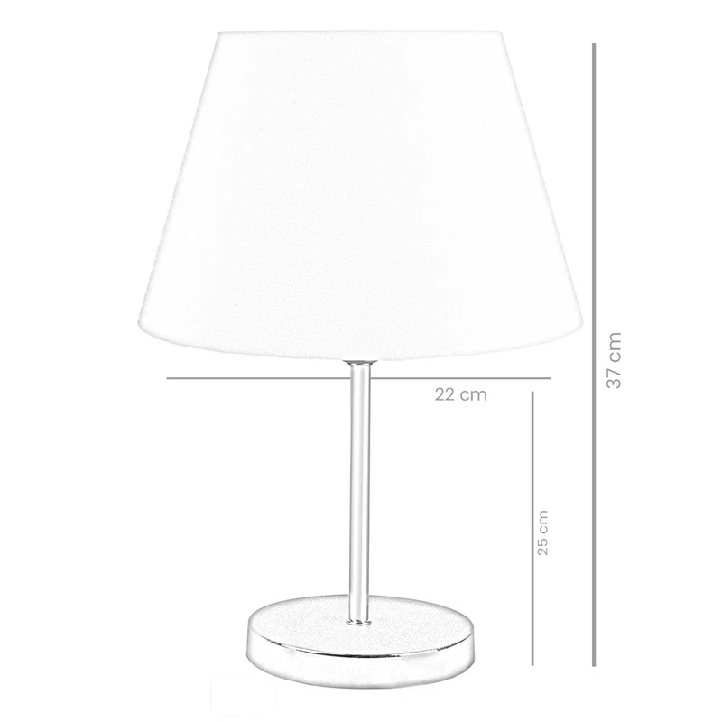 Beige Lampe