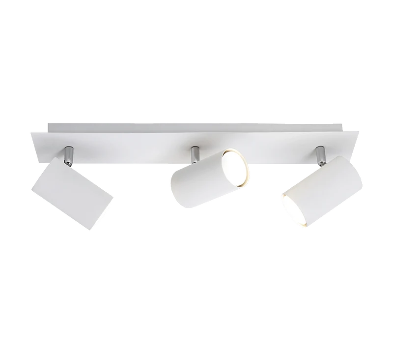Plafonnier 3 Spots Blanc