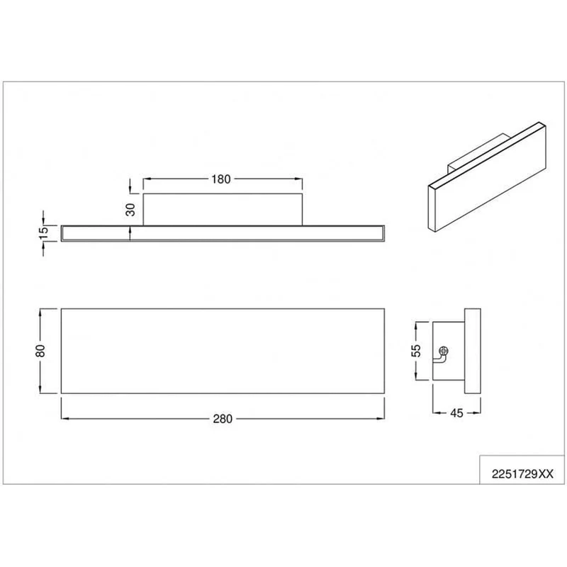 Lampe Murale Moderne