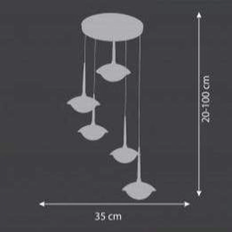 Luminaire Metal Blanc