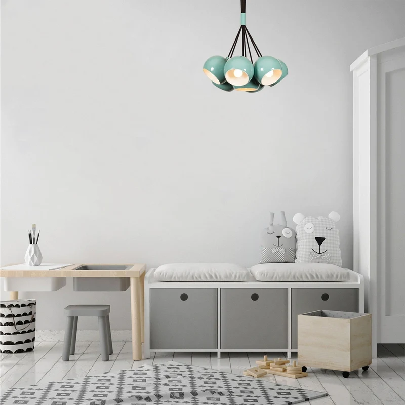 Suspension Luminaire Turquoise