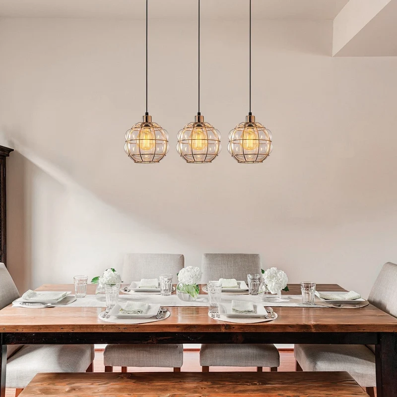 Suspension Verre Cuivre