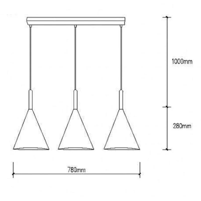 Suspension Metal Blanc Et Bois