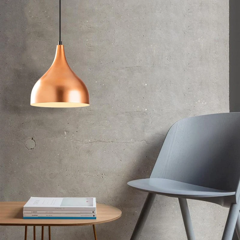 Suspension Cuivre Rose