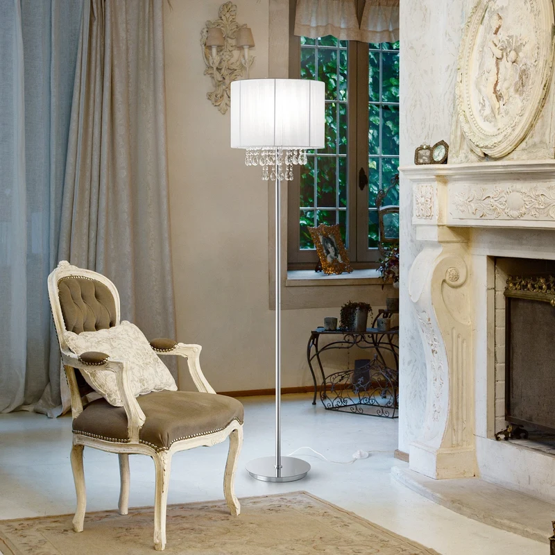 Lampe De Salon Sur Pied Vintage