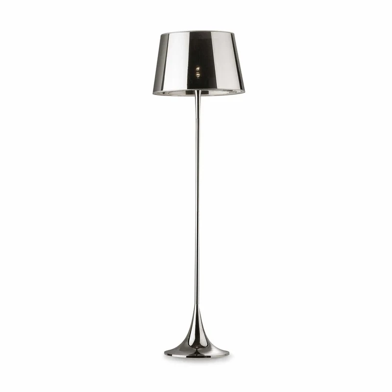 Lampadaire Metal Chrome