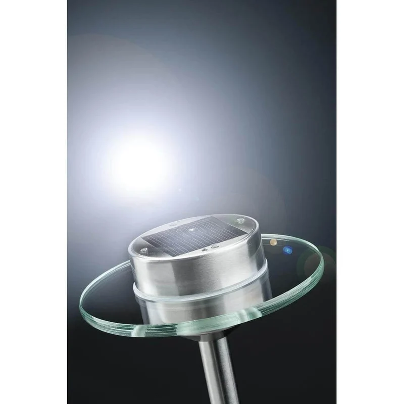 LED Solarspieß Ufo IP44 Edelstahl