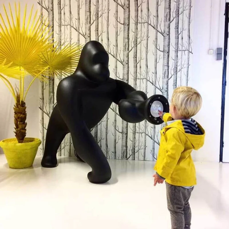 Kong XL Bodenleuchte Gorilla