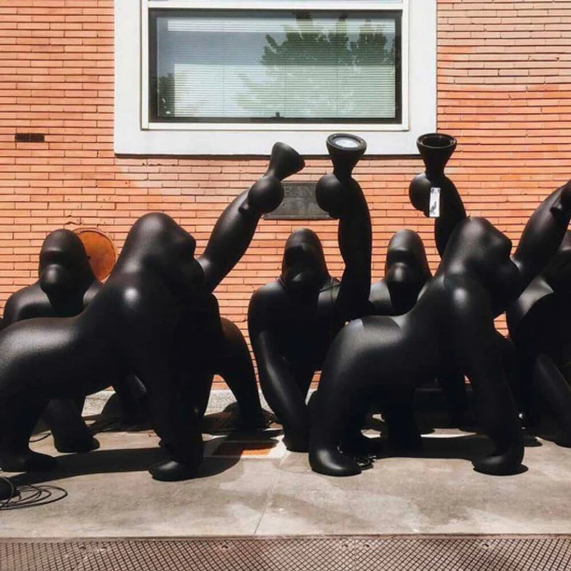 Kong XL Bodenleuchte Gorilla