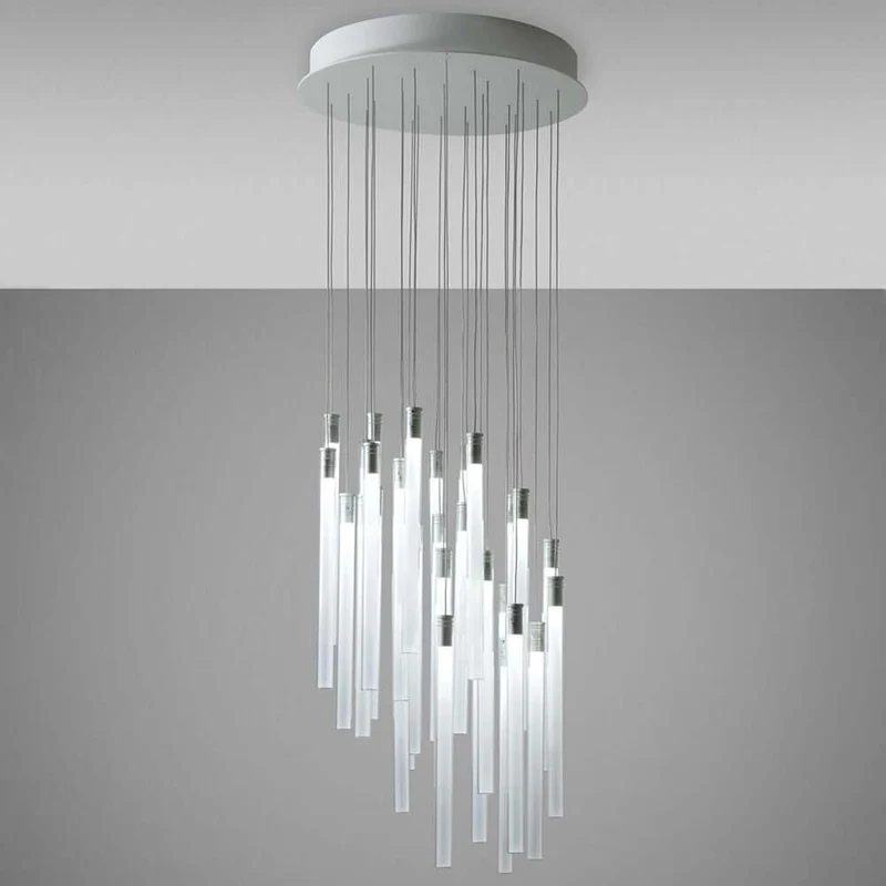 Fabbian Multispot LED-Hängeleuchte Tooby 30-flammig rund