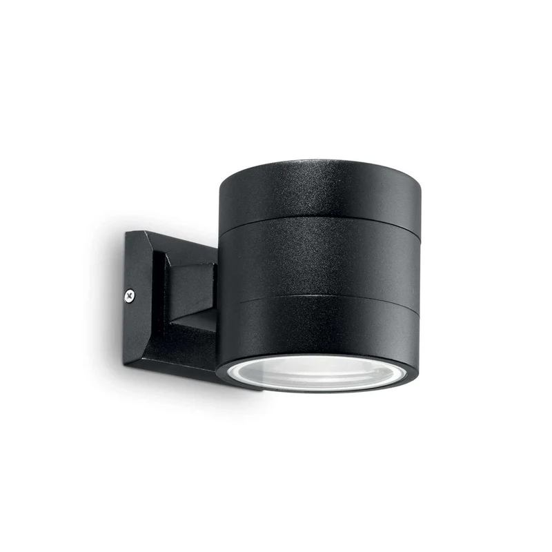 Applique Jardin Extérieur Ronde Noire