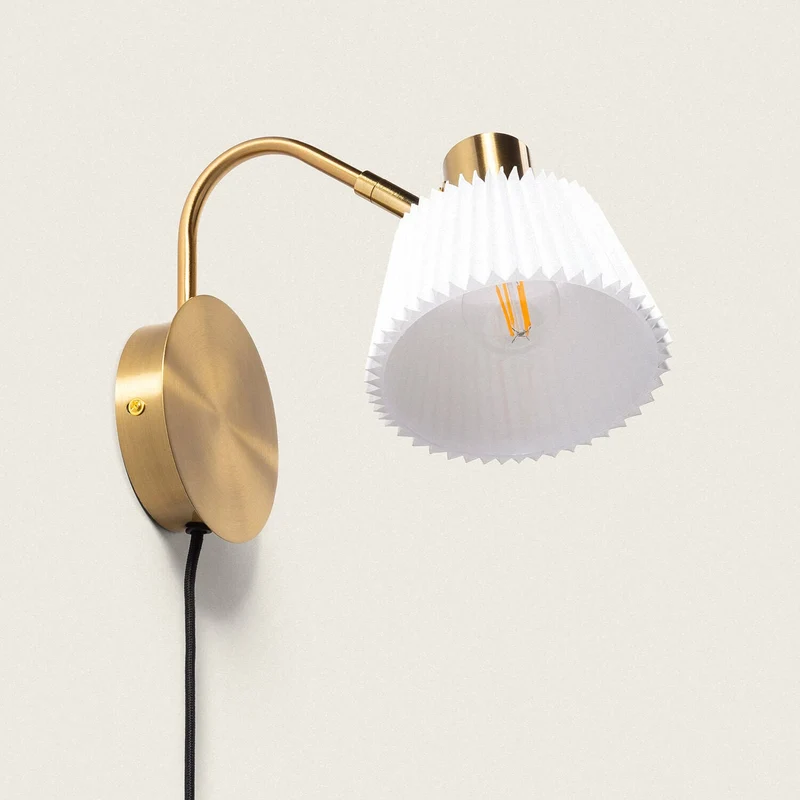 Ensemble Luminaires pas chers or et blanc