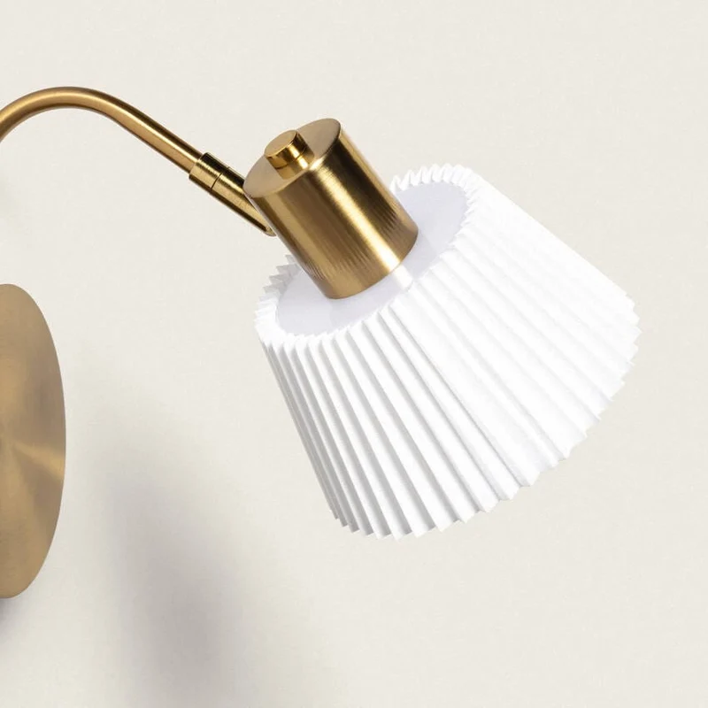 Ensemble Luminaires pas chers or et blanc