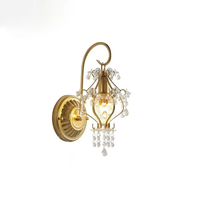 Applique Murale Laiton Vintage