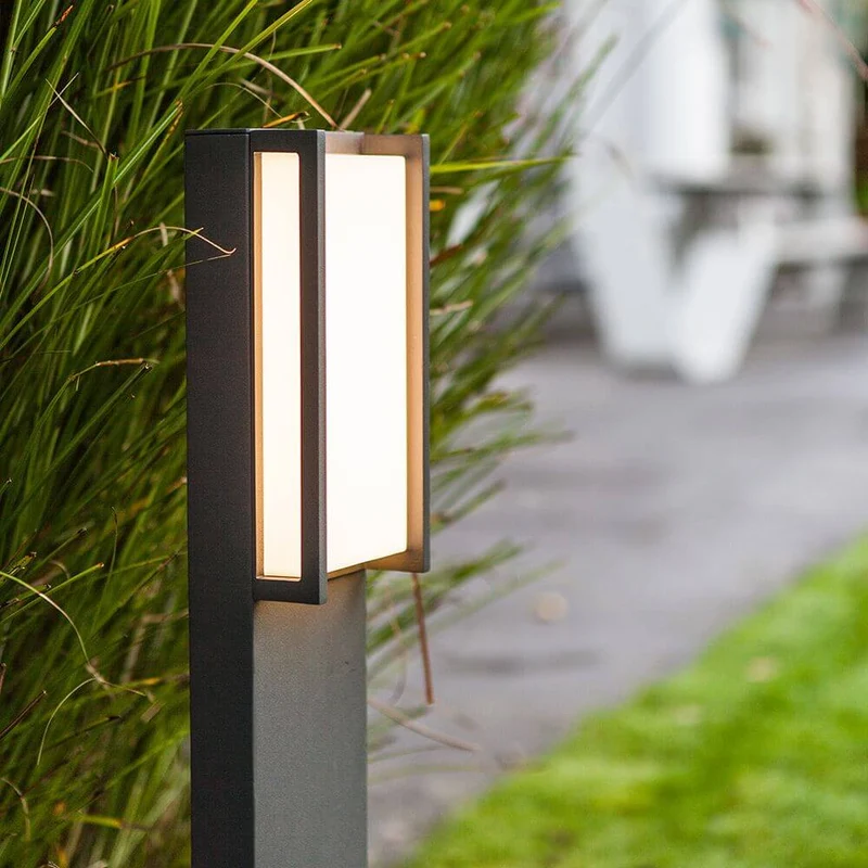 LED Wegeleuchte Qubo IP54 75cm Anthrazit