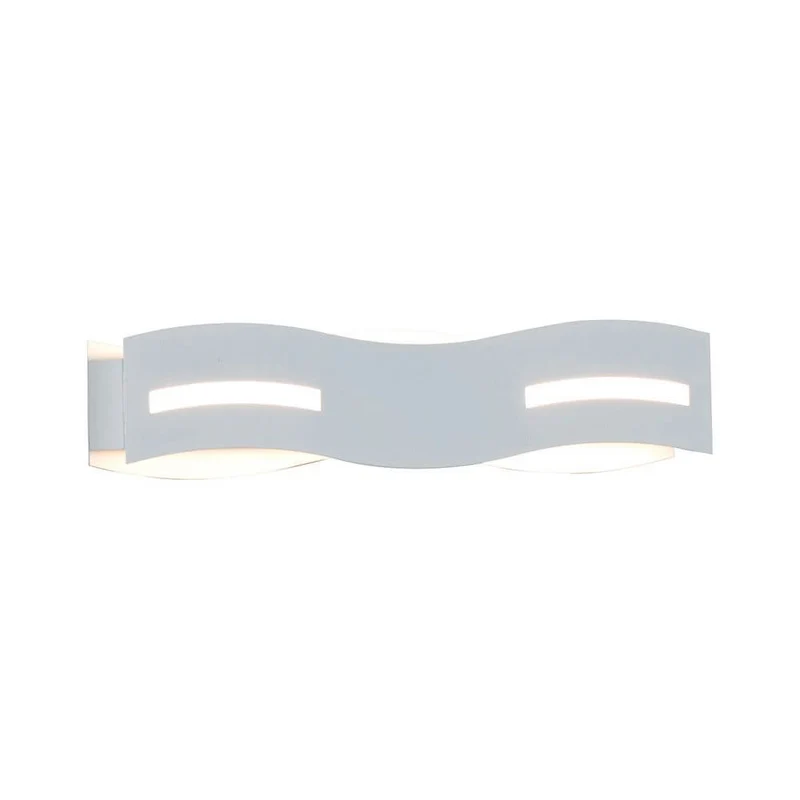 LED Wandleuchte Wave Weiß