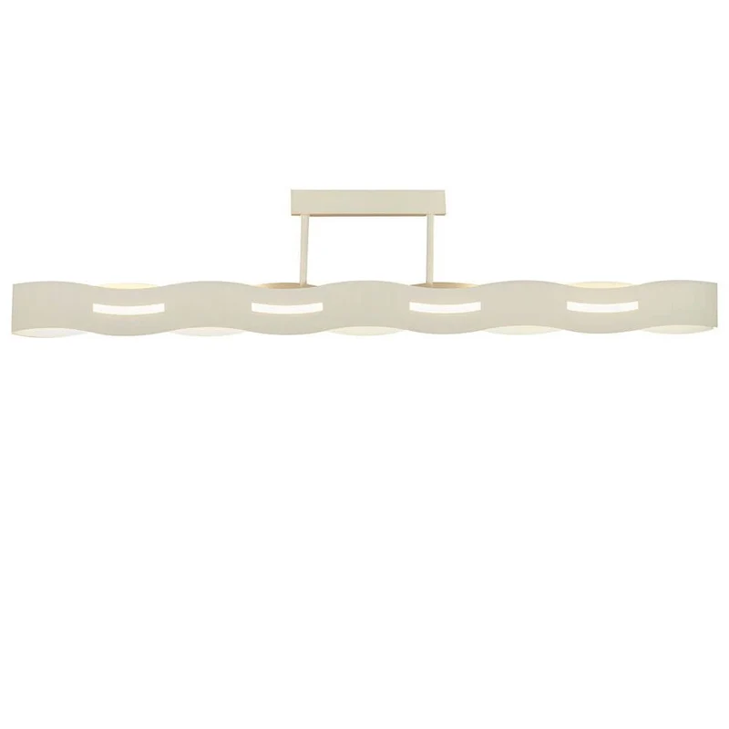 LED Deckenleuchte Wave 3-Stufen Dimmer Weiß