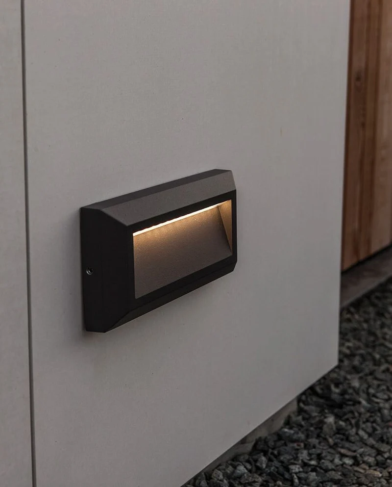 LED Außenwandleuchte Helena IP44 Anthrazit