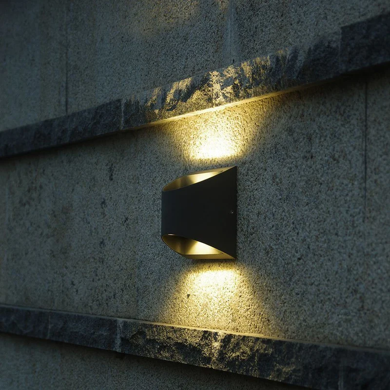 LED Außen-Wandleuchte Dodd IP54 Anthrazit