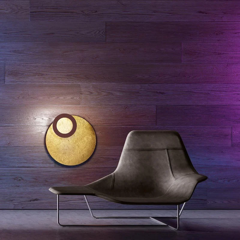 Icone LED Deckenleuchte Vera Ø 50cm Gold, Rost