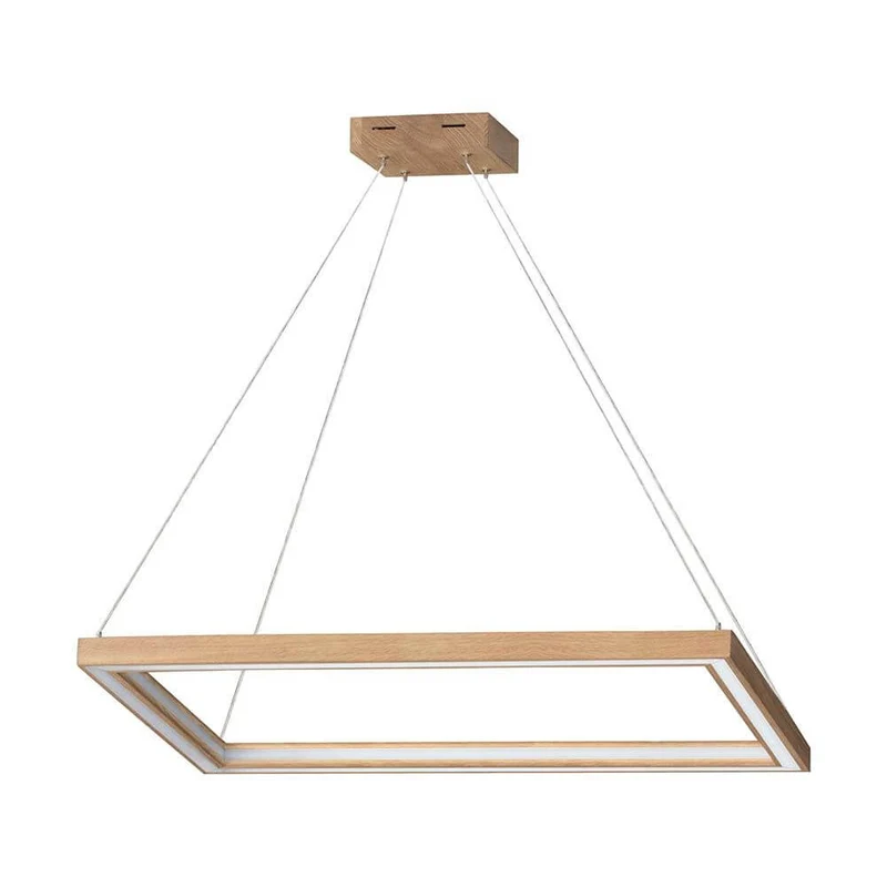 LED Hängelampe Legno 6160lm Eiche-Geölt