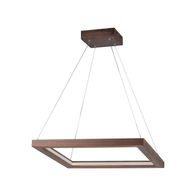 LED Hängeleuchte Legno 2520lm Nuss