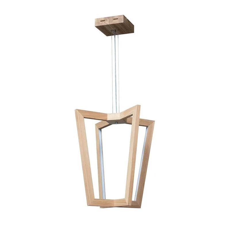 LED Pendellampe Leif 2520lm Eiche-Geölt