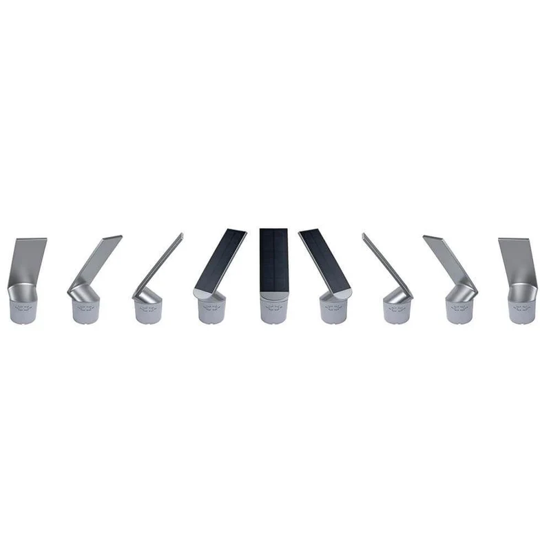 Solar LED Pollerleuchte Ilias IP44 3000K Bewegungsmelder Anthrazit