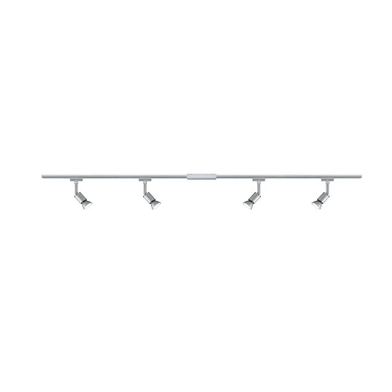 URail Schienensystem-Set Pure II 4-flammig Chrom